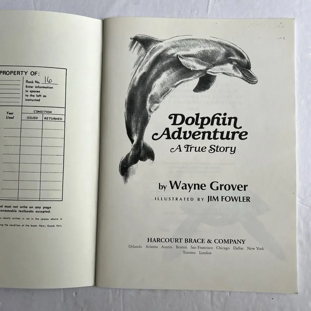 Dolphin Adventure A True Story and Ibis A True Whale Story Set of 2 Books